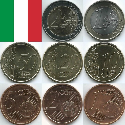 Monete euro italia dal 2002 - dal,