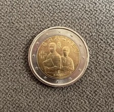 moneta rara 2 euro grazie 2021