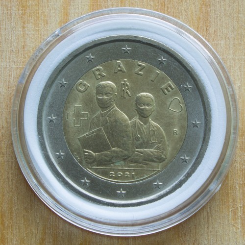Moneta euro grazie - 2,