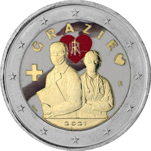 Euro commemorativi italia - 2,