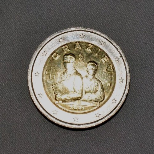 Euro covid commemorativo - euro,