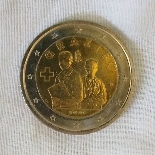 Moneta euro commemorativa - moneta,