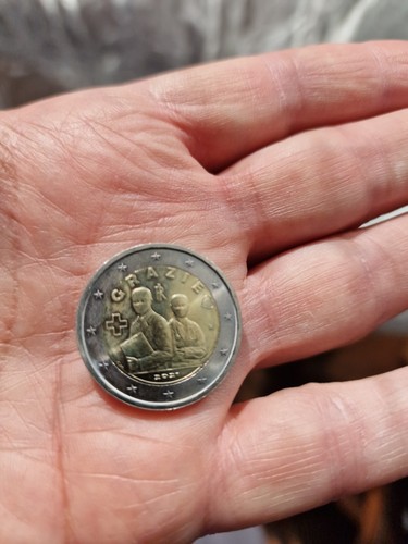Moneta euro grazie - grazie, dottori