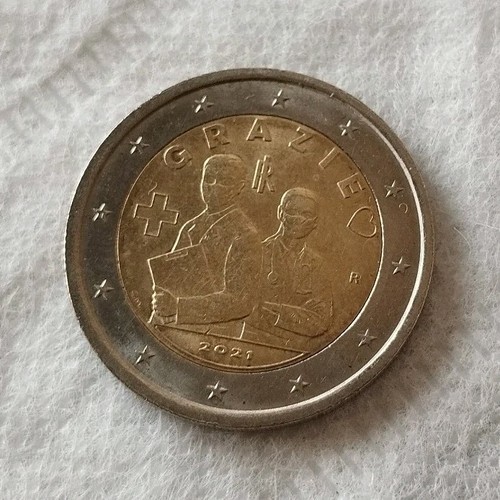 Moneta euro commemorativa - moneta,