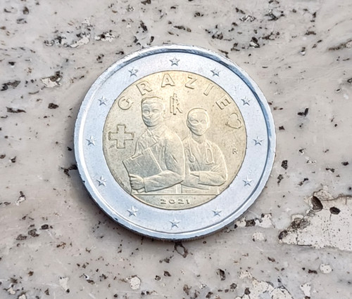 Moneta euro italia - 2,