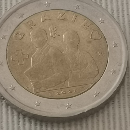Una moneta euro - 2,