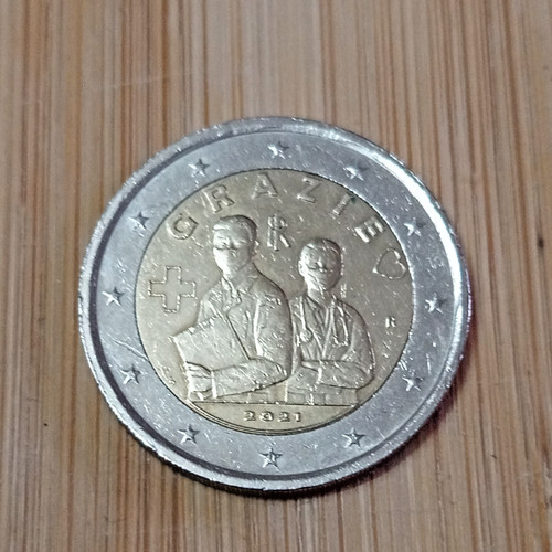 Moneta euro commemorativa - moneta,